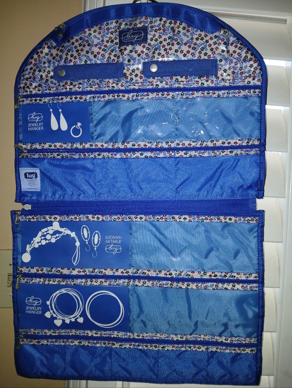 Lug Hanging Jewelry Organizer And Travel Case